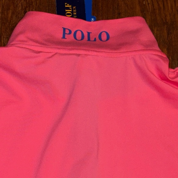 Pink Quarter-Zip Women's Sweatshirt - Picture 6 of 8